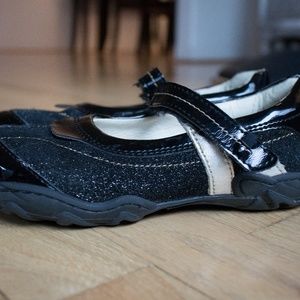 Primigi Girls Black Patent Mary Janes